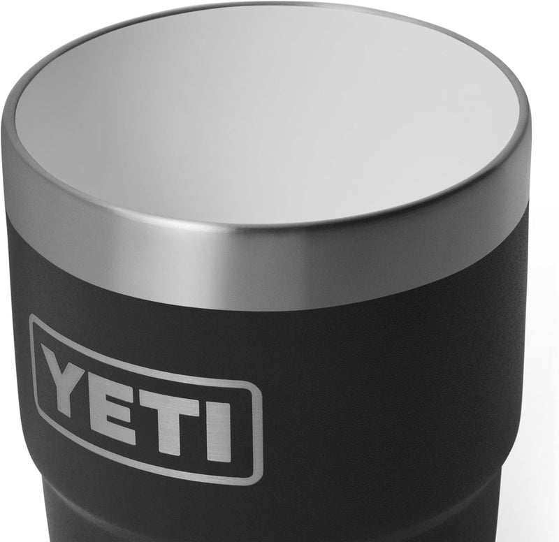 YETI Rambler 8 oz Insulated Coffee Mug with Lid - Stackable Double-Wall Vacuum Insulated Coffee Cup - DuraSip Ceramic Lining - Barista-Friendly Design - Stainless Steel - Dishwasher Safe - Image 5